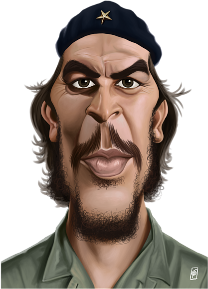 Click And Drag To Re-position The Image, If Desired - Che Guevara Shirt (452x700), Png Download