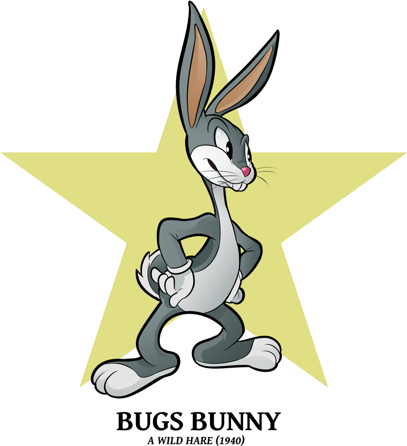 Bugs Bunny By Boscoloandrea - Looney Tunes Bugs Bunny 1940 (808x900), Png Download