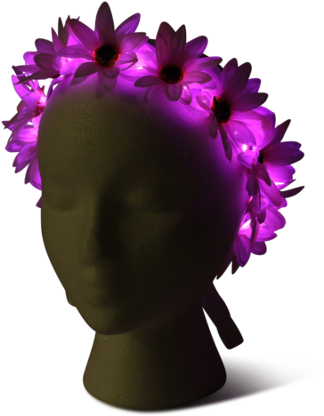 Light Up Flower Crown-littlelightlab - Flower (600x600), Png Download