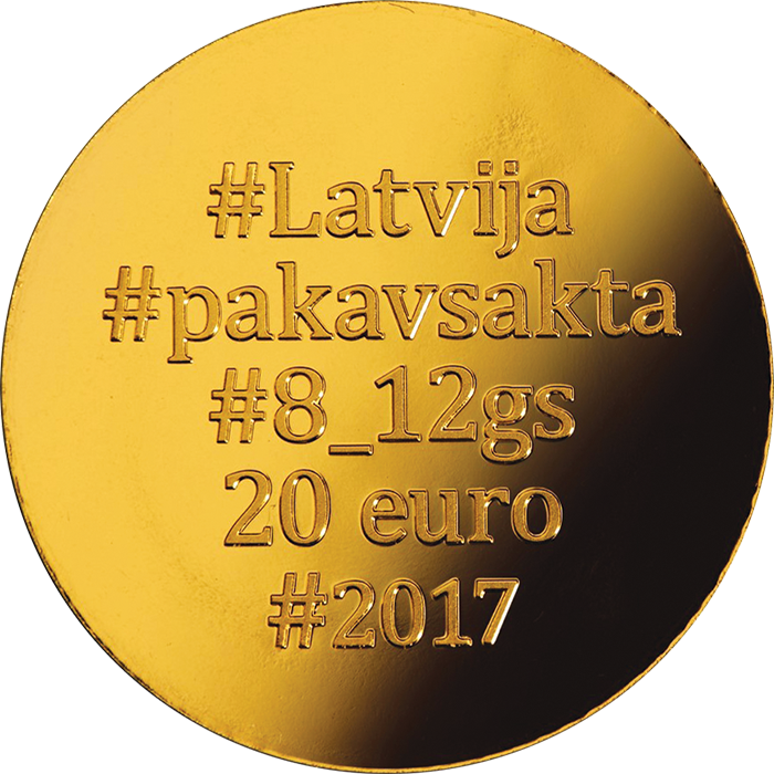 The Reverse Features A Stylised Image Of A 12th Century - Zelta Saktas Pakavsakta Monēta (700x700), Png Download