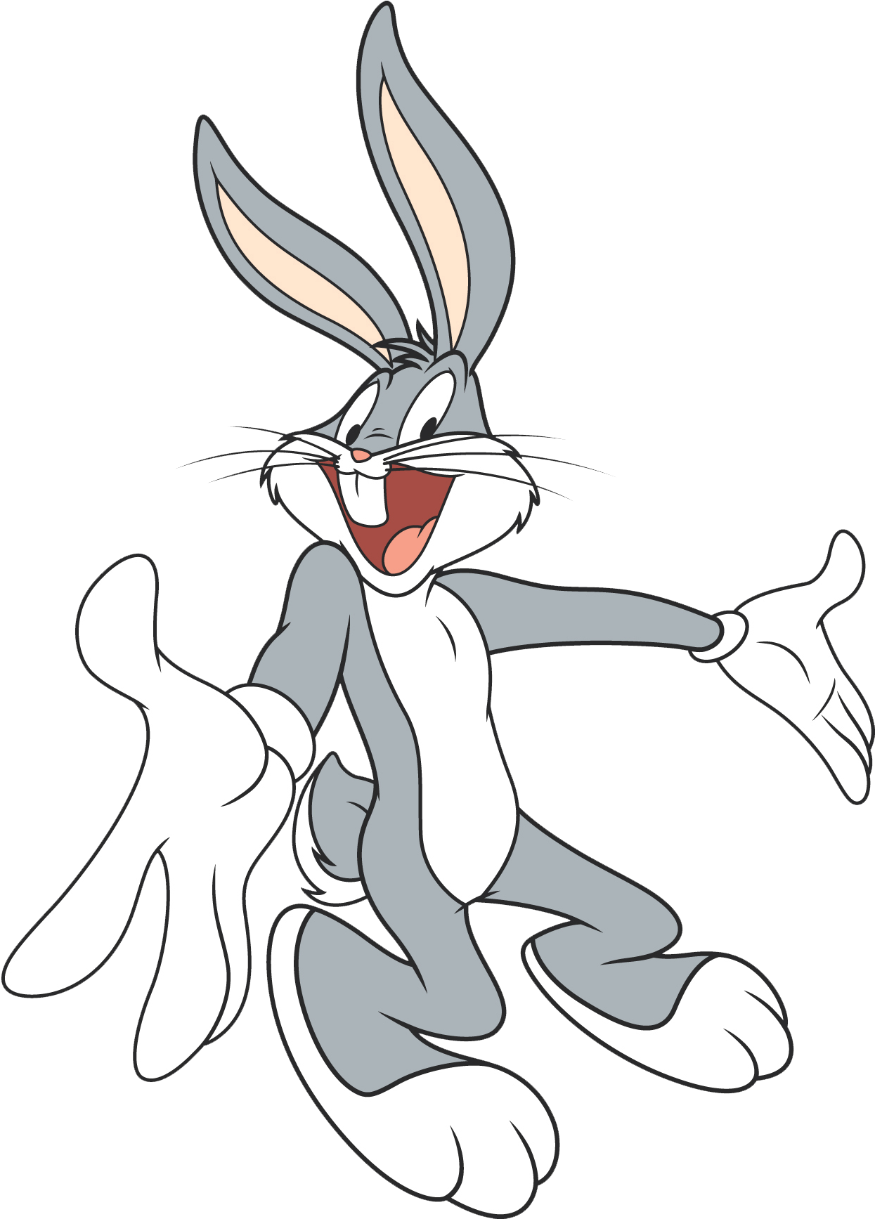 Bugs Bunny (1252x1734), Png Download