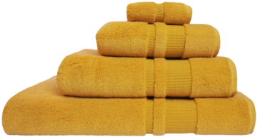 Pera Towel - Pera Flannel, Yellow, Bath Towels & Flannels, Supima (600x600), Png Download