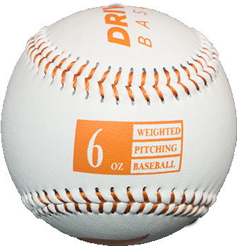 6 Oz Weighted Balls - Baseball (499x500), Png Download