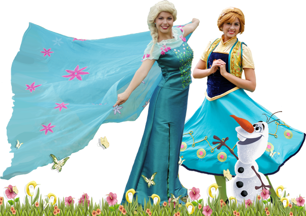 Frozen Fever Show Lima - Show De Frozen Png (601x424), Png Download