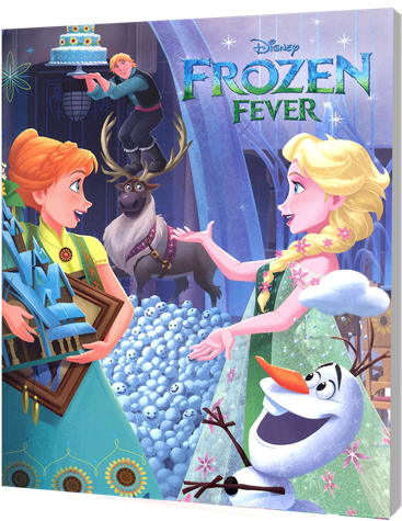 Disney Frozen Fever Picture Book - Disney Frozen Fever (paperback) (475x474), Png Download