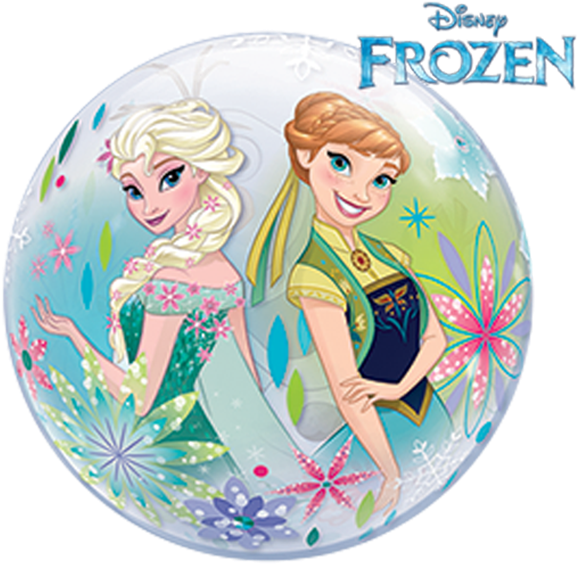 Zoom - Qualatex Disney Frozen Fever Qualatex 12 Inch Air Fill (600x600), Png Download