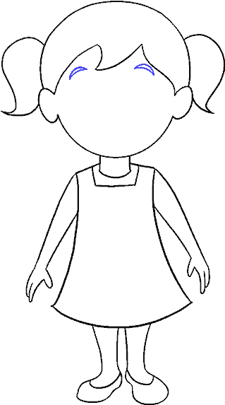 Clip Free Download Collection Of Free Kids Drawing - Drawing (678x600), Png Download