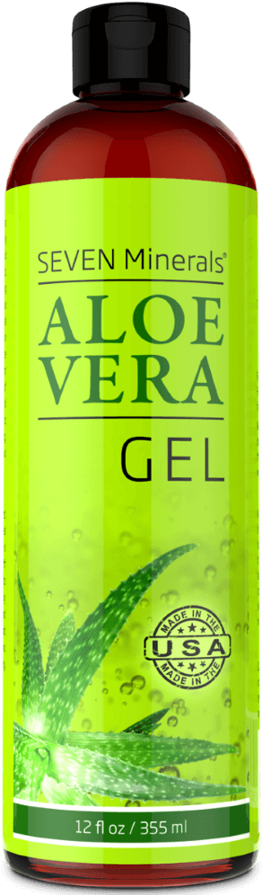 [seven Minerals] Best Aloe Vera - Seven Minerals Aloe Vera Gel (1000x1000), Png Download