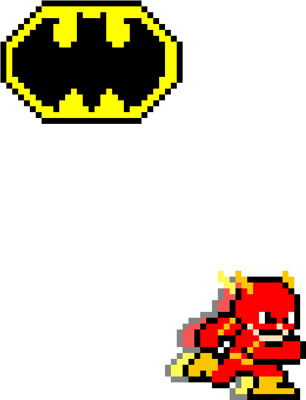 Batman Logo And Flash Running - Prettyinblackjewelry Flash Kandi Cuff Bracelet, The (1200x1200), Png Download