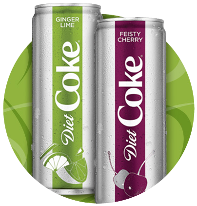 Slim Can Of Coke - Diet Coke New Flavors (500x500), Png Download
