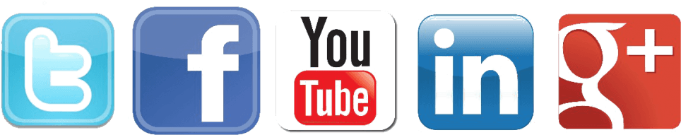 Redes Sociales Transparentes - Like Us Follow Us (1024x235), Png Download
