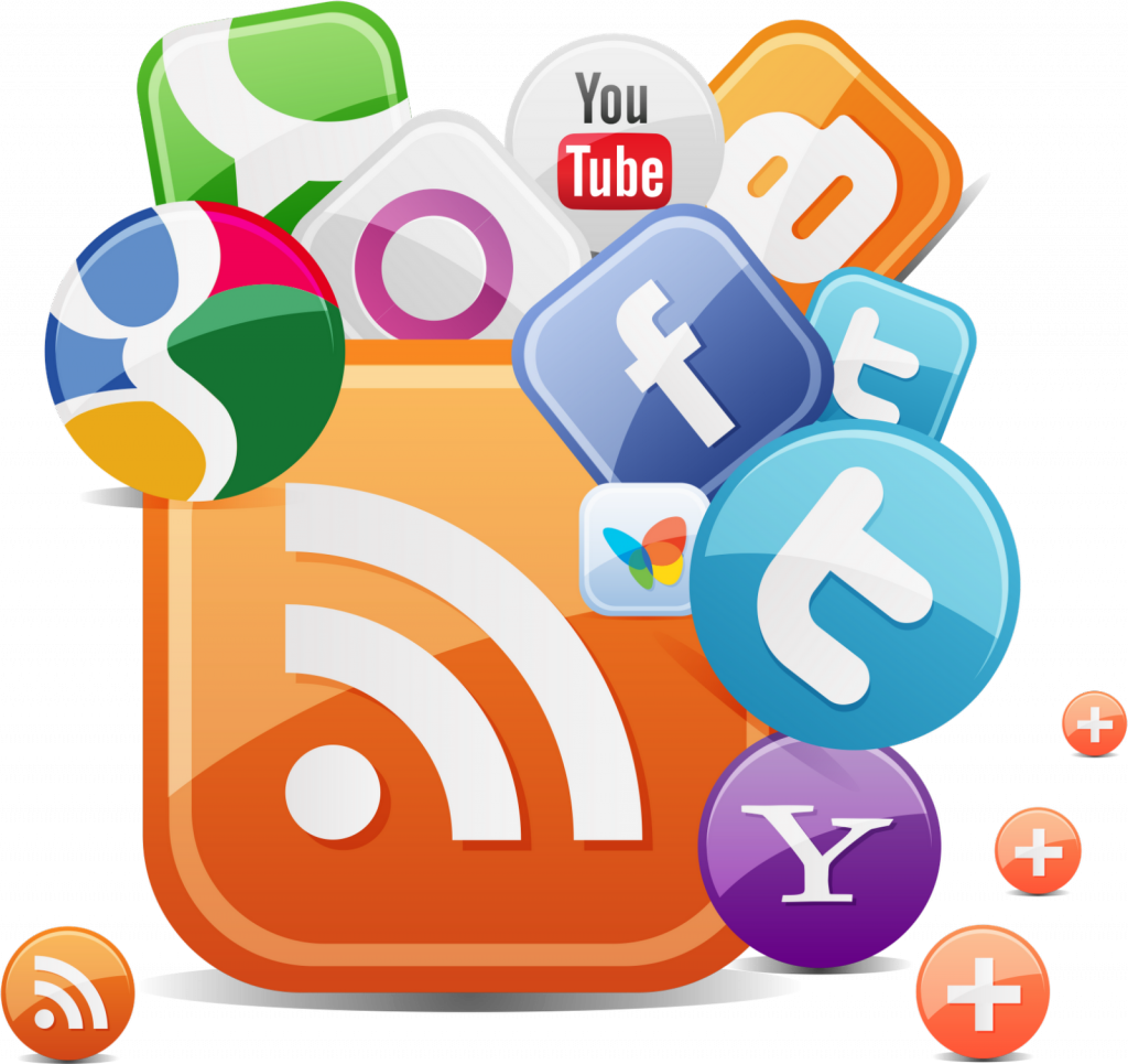 Blogs Redes Sociais - Web E Redes Sociais (1024x965), Png Download