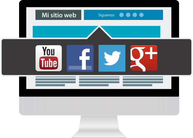 Presencia En Redes - Social Network (637x457), Png Download