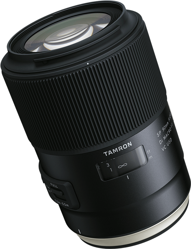 The Exterior - Tamron Sp 90mm F/2.8 Di Macro 1: 1 Vc Usd(model F017) (799x800), Png Download
