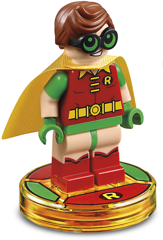 Robin - Lego Dimensions Batman Movie Robin (586x866), Png Download