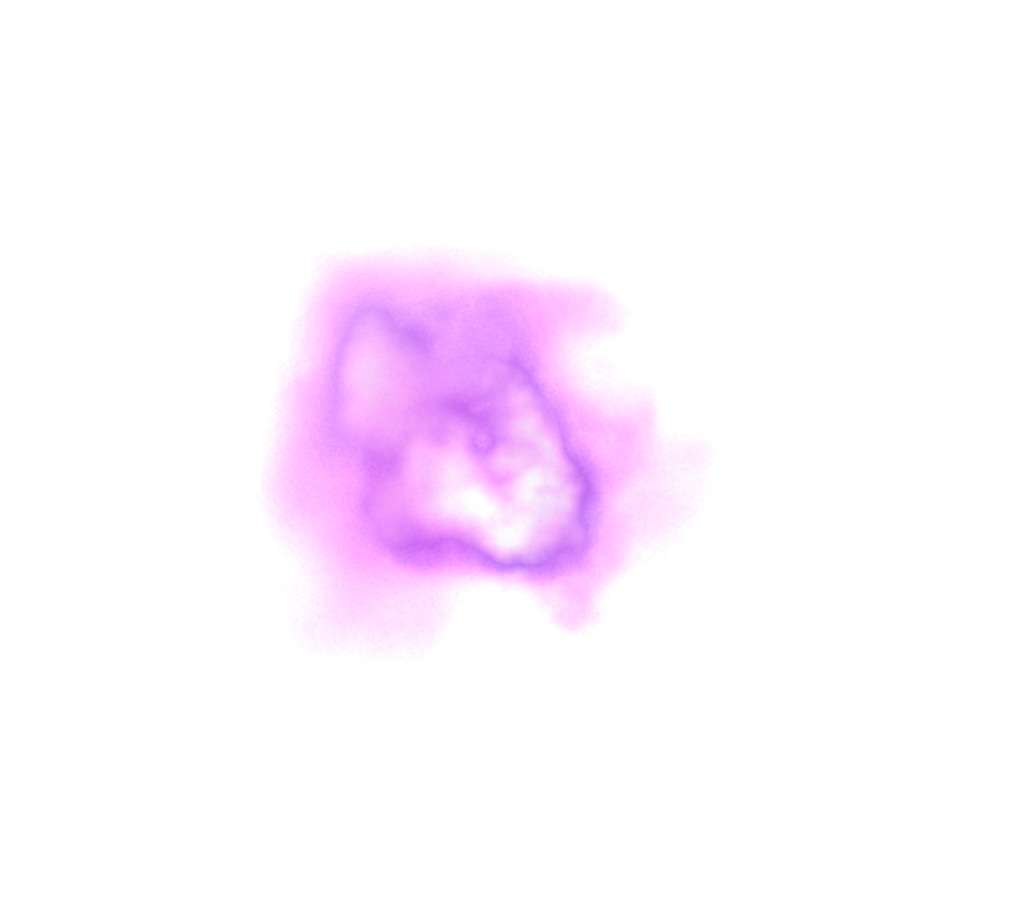 The Misty Purple Smoke Transparent - Drawing (1024x897), Png Download