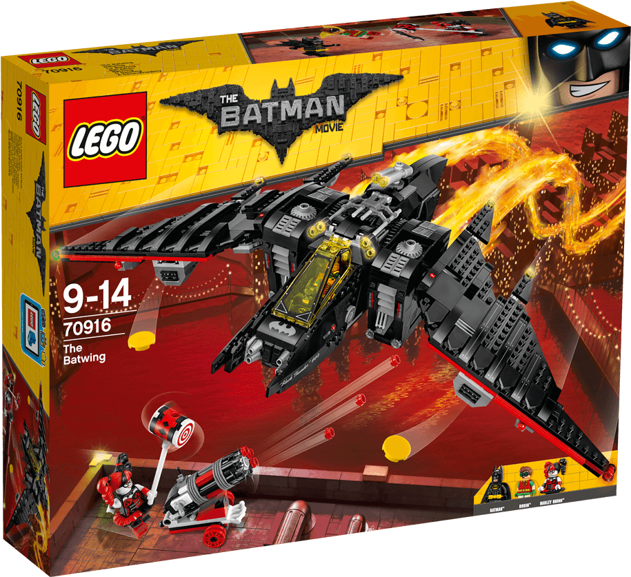 Lego Batman The Batwing - Lego Batman Movie The Batwing 70916 (1488x837), Png Download