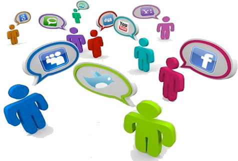 Social Networking Image (507x337), Png Download