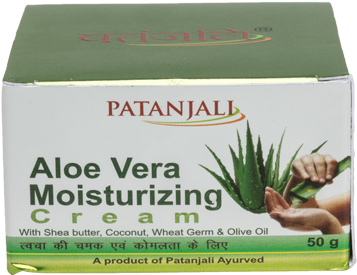 Aloevera Moisturizing Cream - Patanjali Aloe Vera Cream (400x300), Png Download