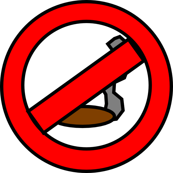 No Smoking Clipart Cigarette - Clip Art (600x600), Png Download