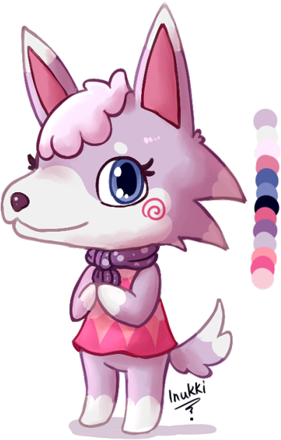 Changed My Ac Sona Berry A Bit - The Wolf (500x667), Png Download