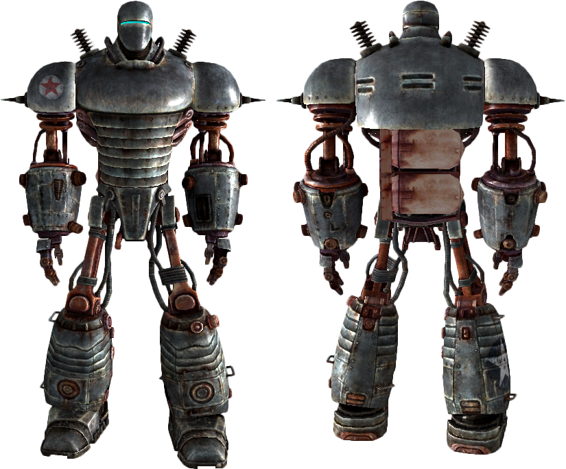Libertyprime - Fallout 3 Liberty Prime (878x730), Png Download