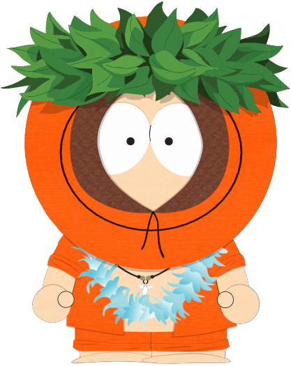 Alter Egos Native Hawaiian Kenny - Kenny Mccormick Alter Ego (417x525), Png Download
