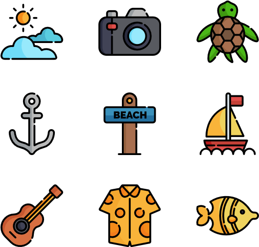 Hawaii Lineal Color - Hawaii (600x564), Png Download