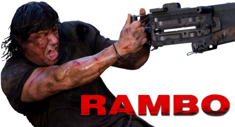 Rambo 4 Movie (500x281), Png Download