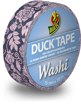 Smart Rose Washi Tape - Duck Tape Duck Smart Rose Washi Tape 15 Mm X 10 M (482x482), Png Download