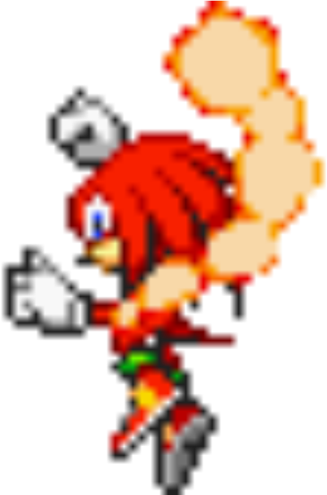 Knuckles Punch - Shadow The Hedgehog (500x718), Png Download