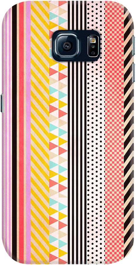 Dailyobjects Washi Tape Case For Samsung Galaxy S6 - Camera (462x900), Png Download
