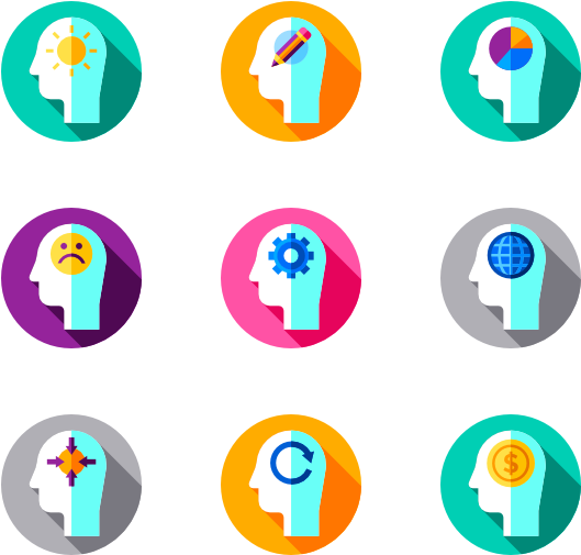 Human Mind - Mind Icons (600x564), Png Download