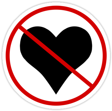 39kib, 375x360, Love Is A Lie - Crossed Heart (375x360), Png Download