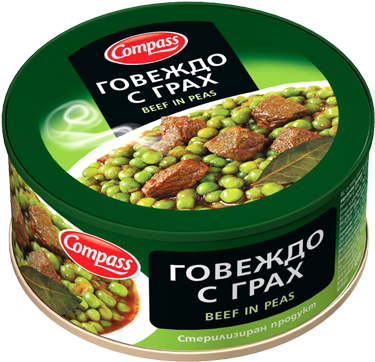Compass Beef In Peas - Compass Moussaka (425x365), Png Download