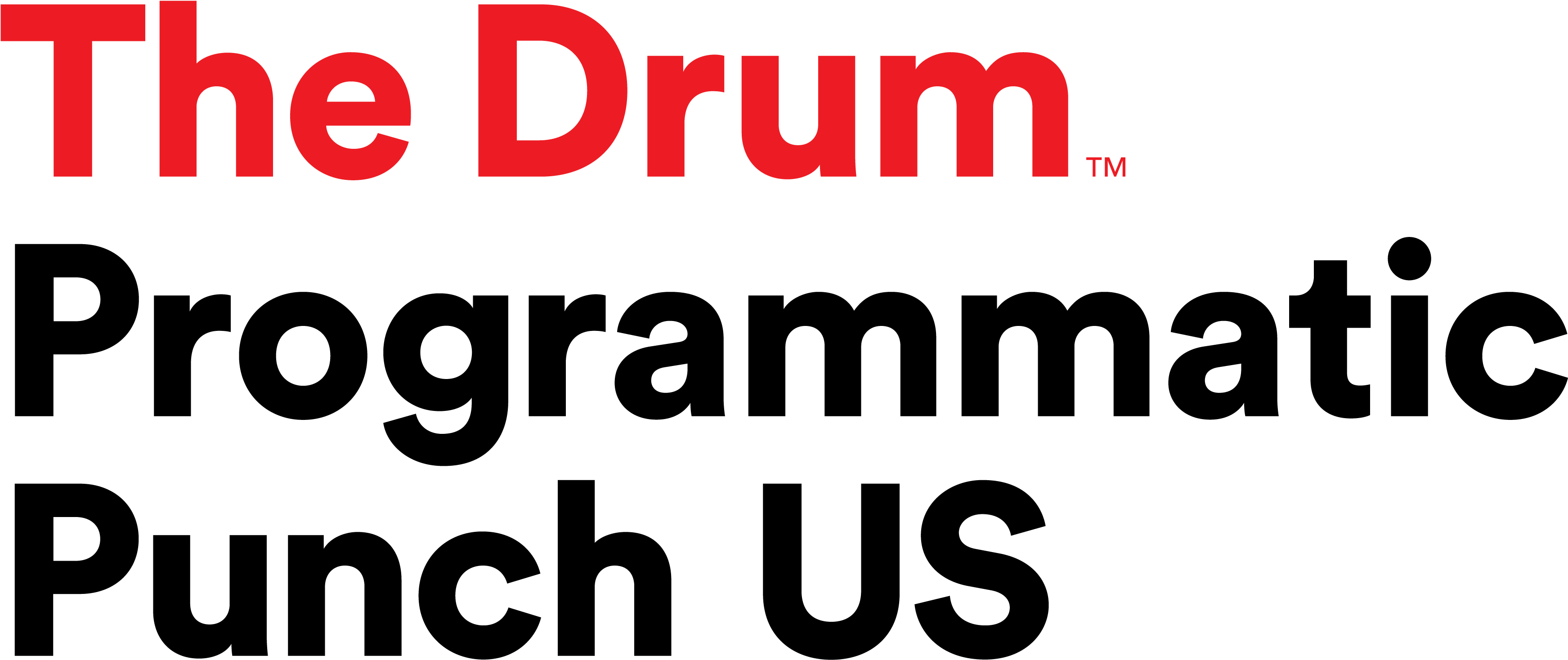 Programmatic Punch Ny - Drum Programmatic Punch (5103x2871), Png Download