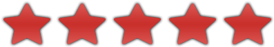 They Were The Best - Red 5 Star Rating Png (500x250), Png Download