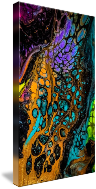 Contemporary Abstract By Lilia Art - Abstract Art (332x650), Png Download