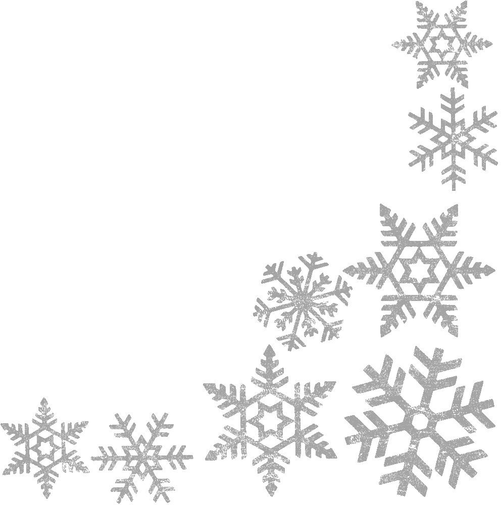 Snowflake Clipart Border Clipartxtras Lime Green Christmas - Snowflake Border Png Transparent (992x1000), Png Download