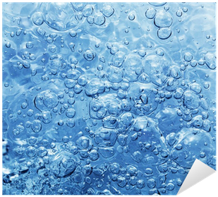 Clean Water With Bubbles Appearing When Pouring Water - Water (400x400), Png Download