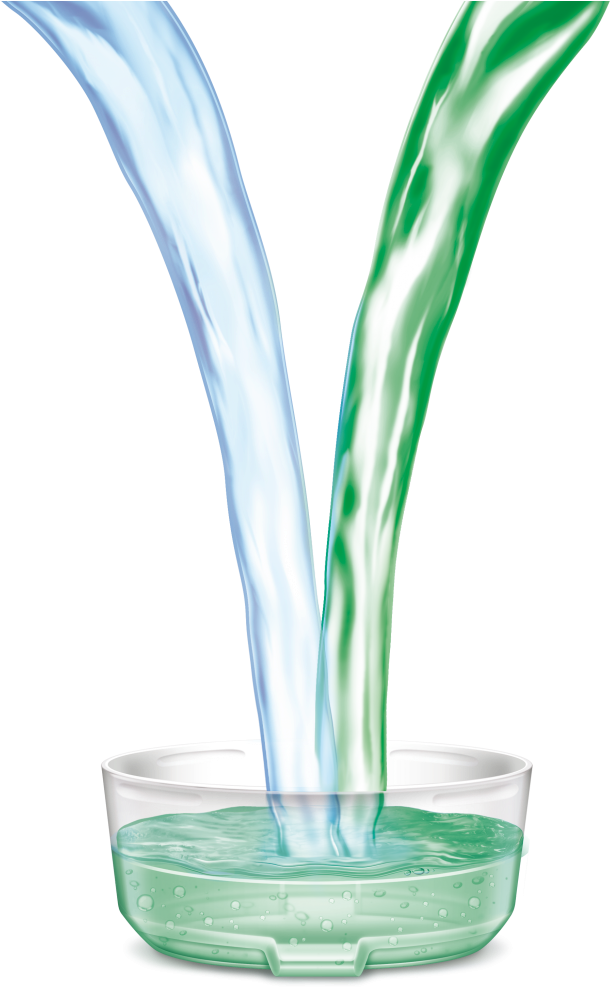 Solutions Being Poured Into Cup - Zinctech Cladding Pty Ltd (849x1030), Png Download