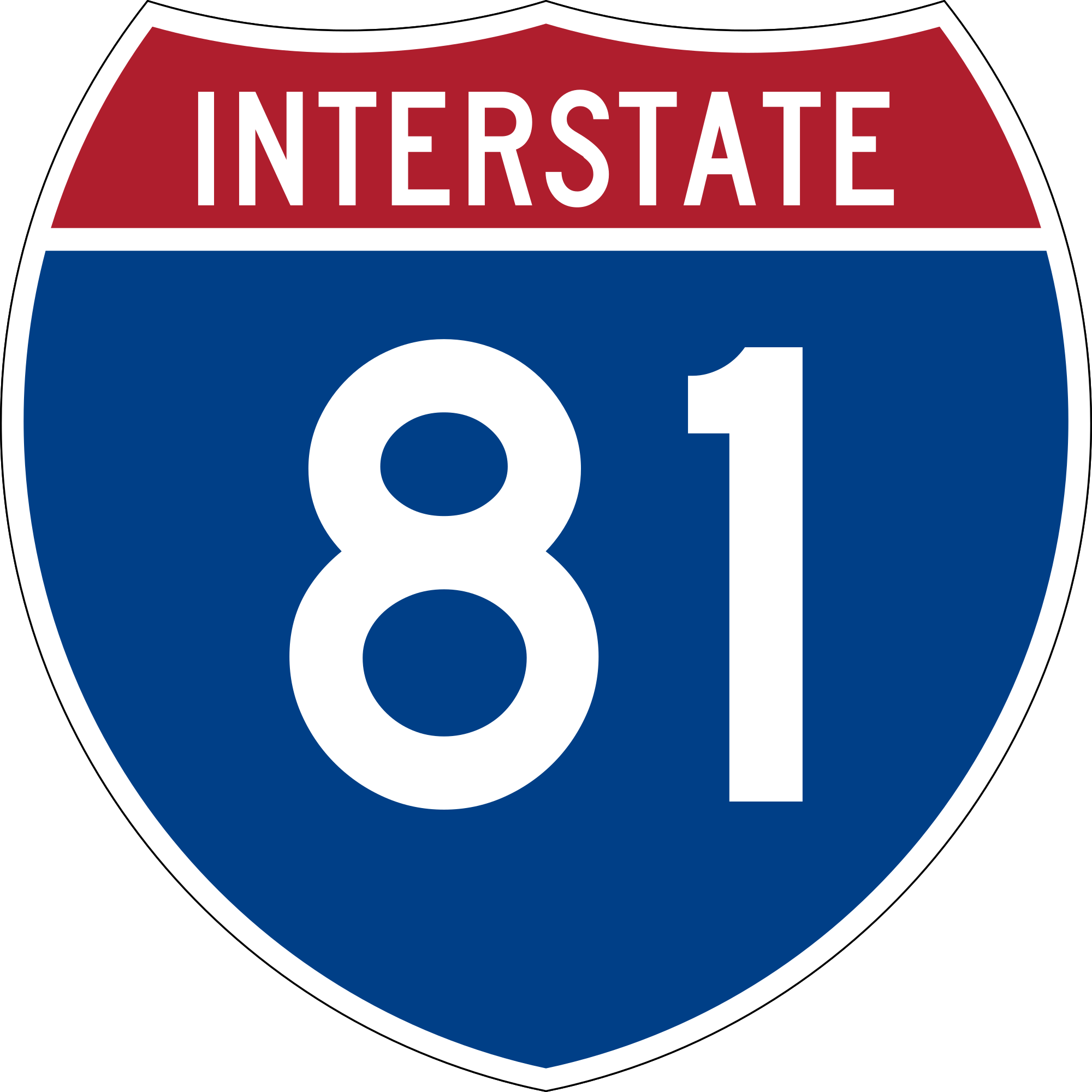 Is 10 Shield - Interstate 10 (601x601), Png Download