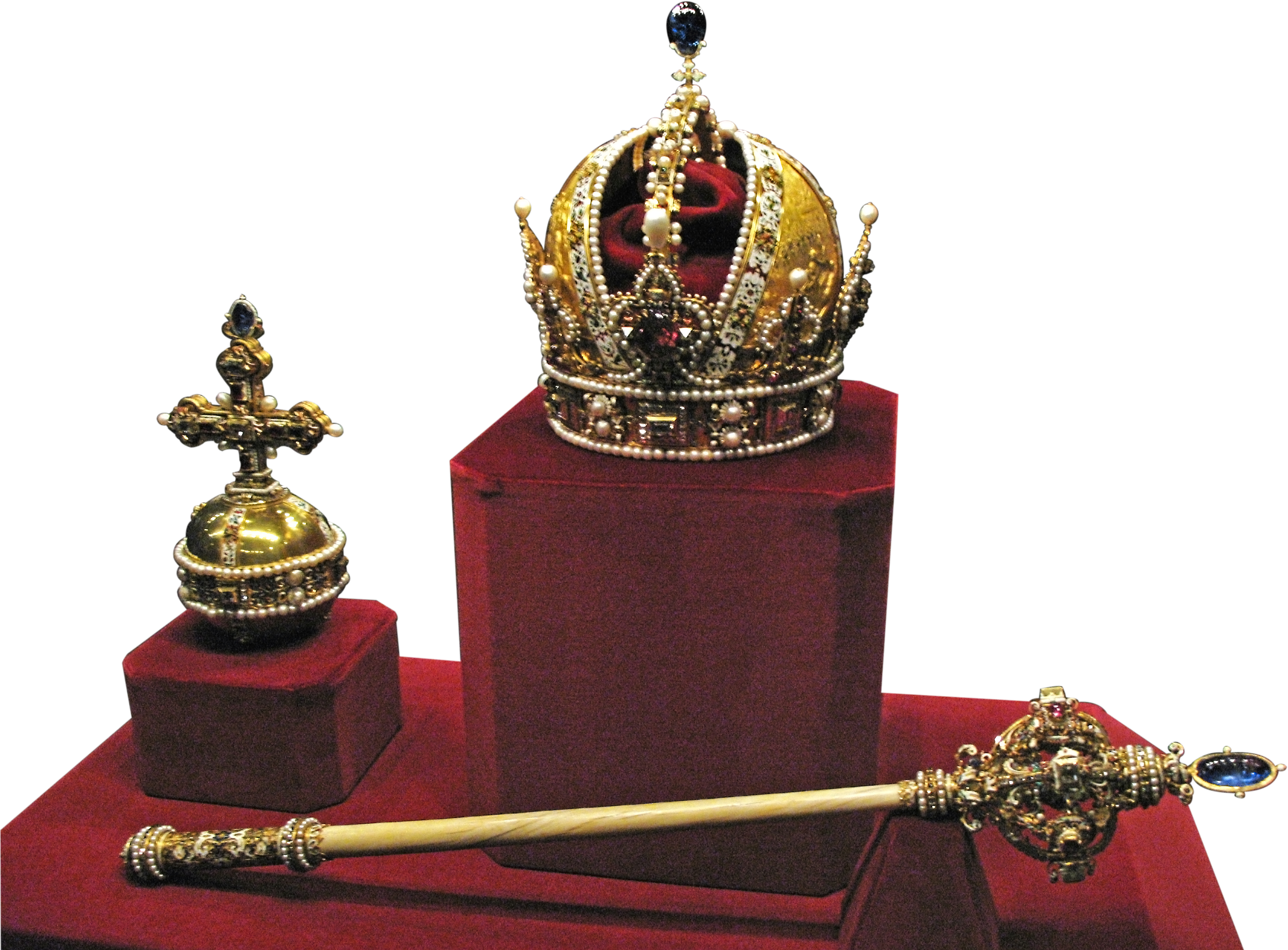 File - Wien - Schatzkammer - Crown Jewels - British Crown Jewels Png (3588x2660), Png Download