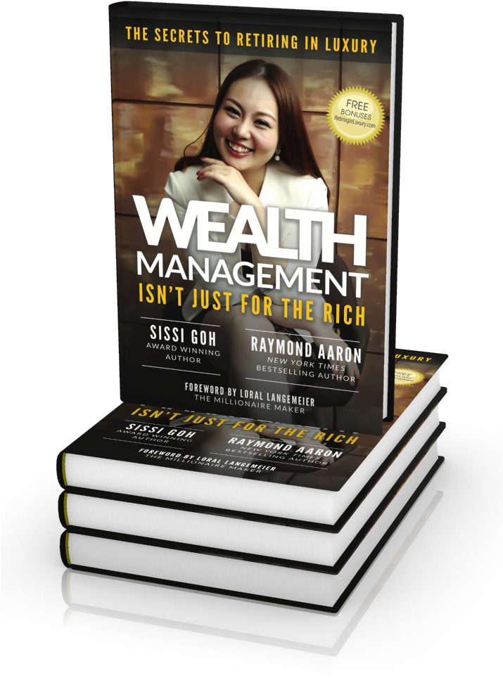 3d Book Stack Goh - Wealth Management Isn't Just For The Rich: The Secrets (714x979), Png Download