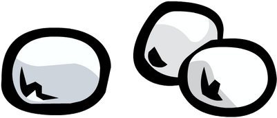 Snowballs Clipart - Snowball (400x400), Png Download