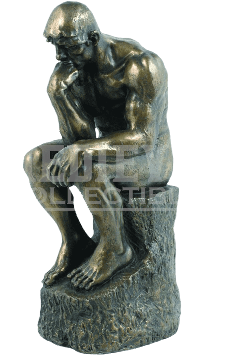 Bronze Thinker Statue - Pacific Giftware The Thinker Statue 8688 (730x730), Png Download