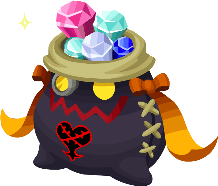 Bag O' Jewels Khx - Bag Of Jewels Clipart (715x610), Png Download
