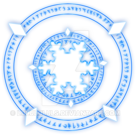 Png Royalty Free Download Dawn S By Thecherrymonsterlu - Ice Magic Circle Png (600x600), Png Download