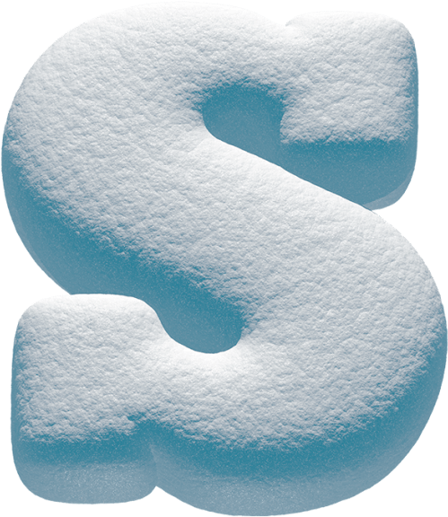 Snowball Font - Font (595x595), Png Download