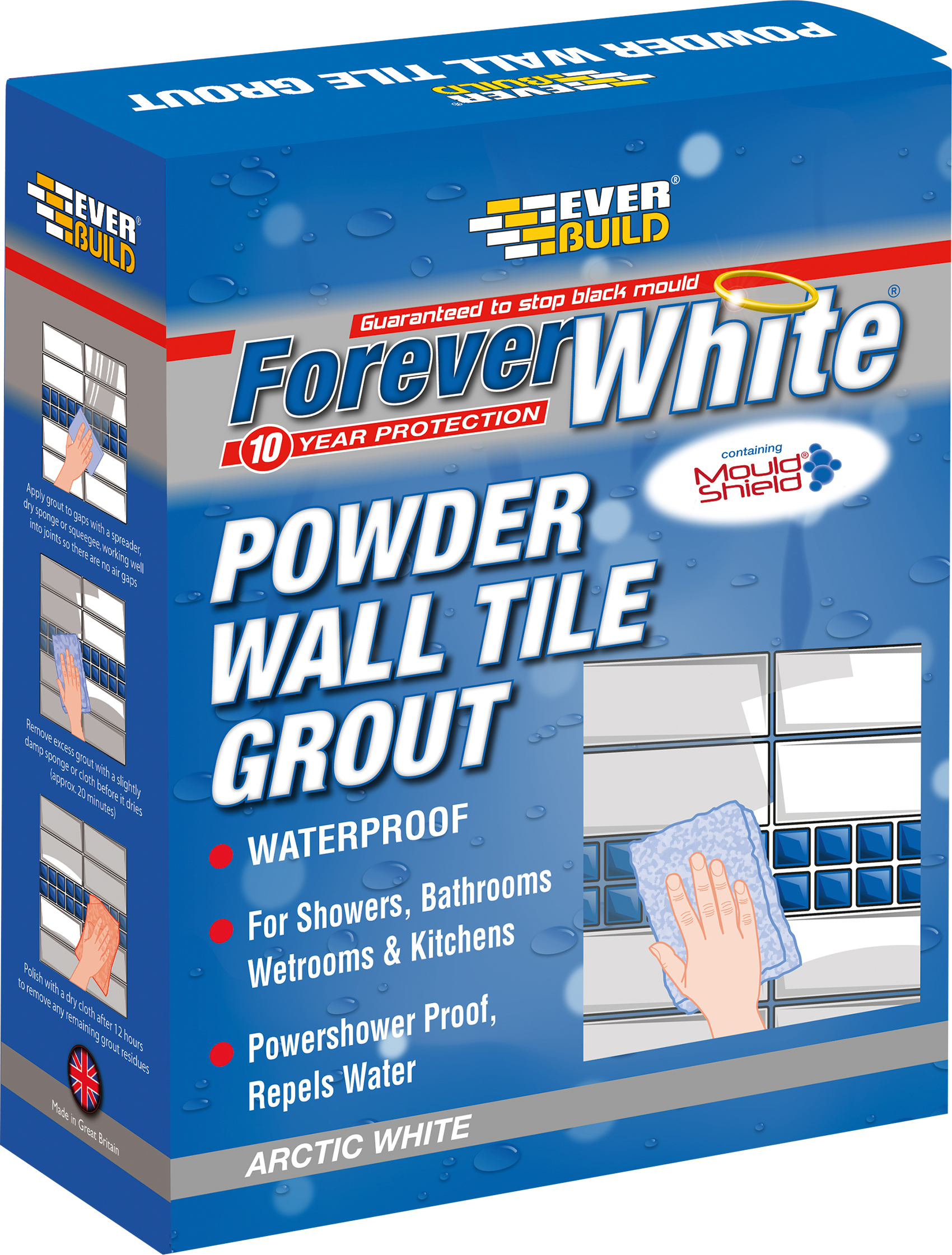 Forever White Powder Wall Tile Grout Is A Cement Based (1700x2242), Png Download